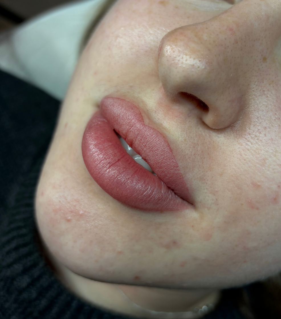 Lip Blush permanent makeup in Exeter by Faces by Tiffany