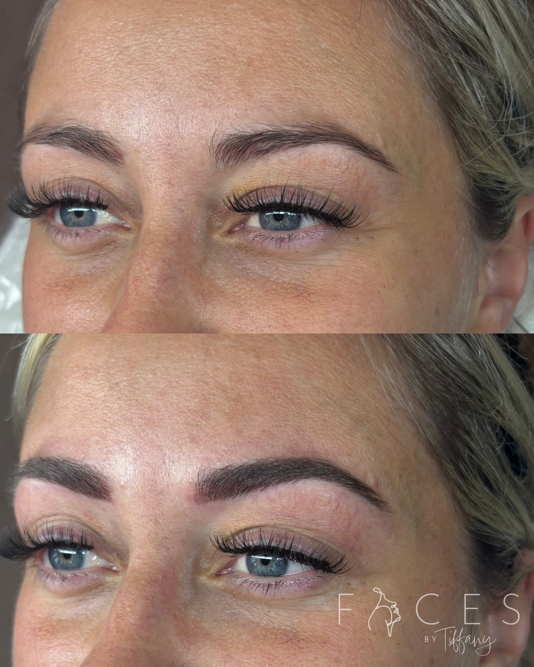 Hairstroke brows result by Faces by Tiffany, Exeter