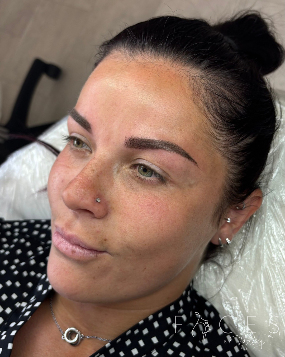 Natural ombre / powder brow results at Faces by Tiffany, Exeter